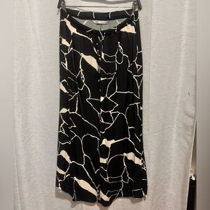 ZARA Satin Skirt